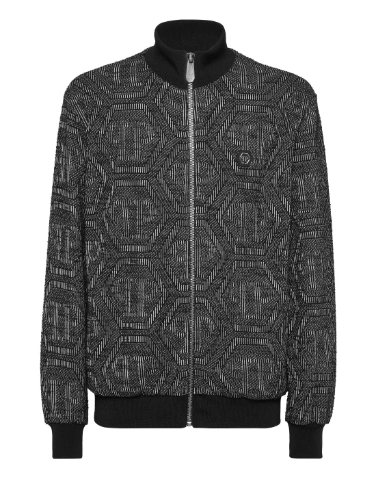 Jacquard Jogging Jacket LS Monogram