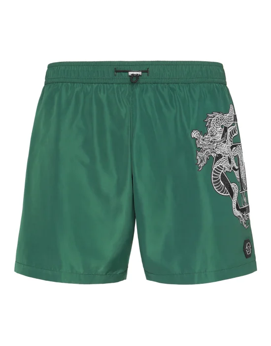 Beachwear Short Trousers Dragon