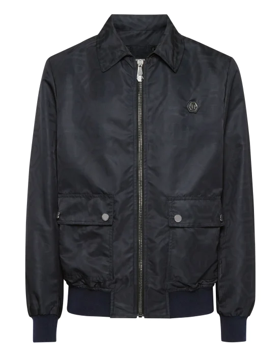 Nylon Coster Bomber Monogram