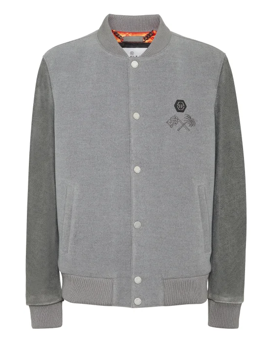 College Bomber Jacket LS Plein Club