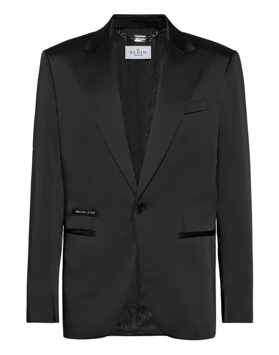 Satin Blazer Lord Fit LS