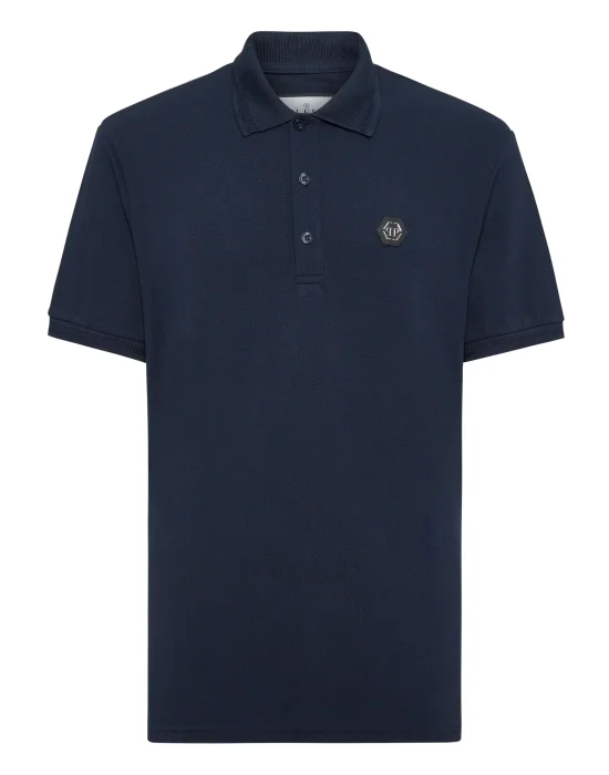 Pique Polo Shirt SS Gothic Plein