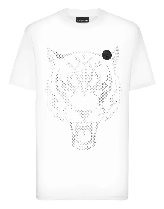 Cotton T-shirt Round Neck SS  Lamina Tiger