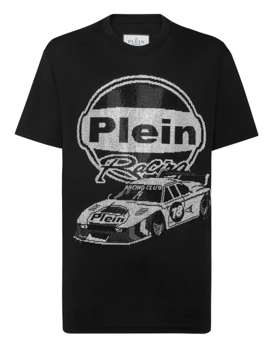 Jersey T-shirt Round Neck SS Strass Cars Racing