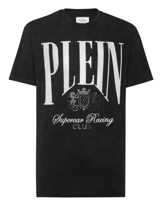 Jersey T-shirt Round Neck SS Strass Cars Racing