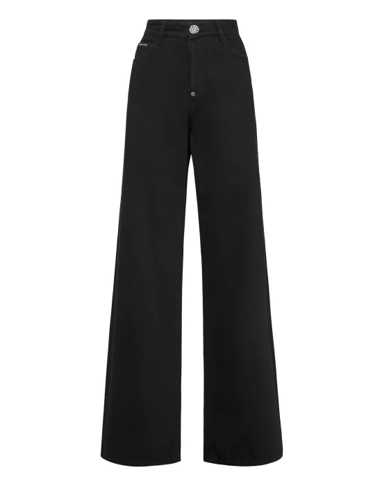 Denim Skater Fit Trousers