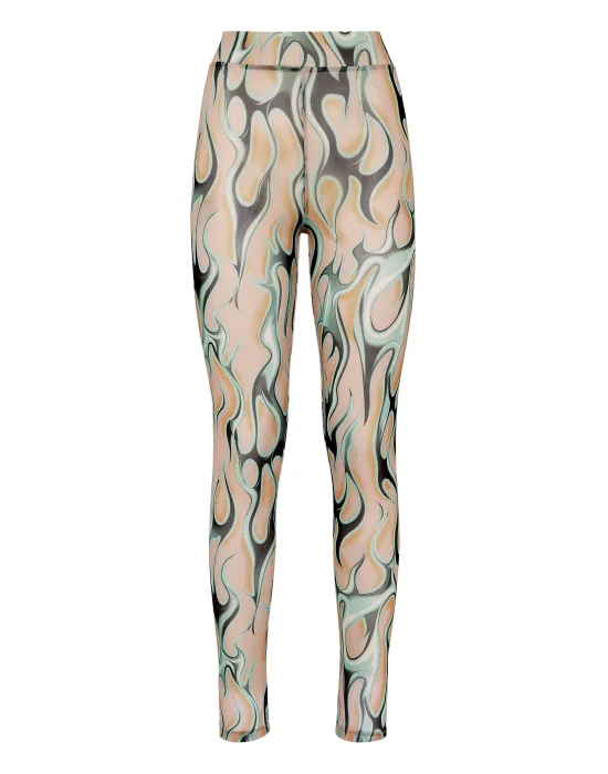 Tulle Leggings Flame