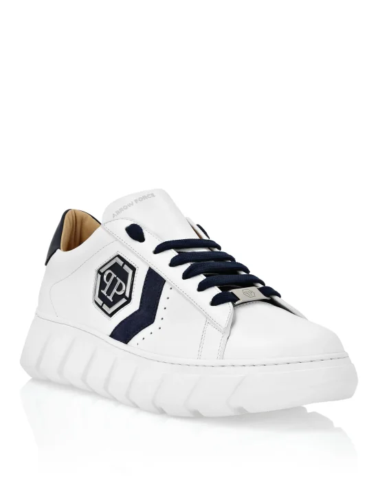 Nappa Leather Lo-Top Sneakers Hexagon