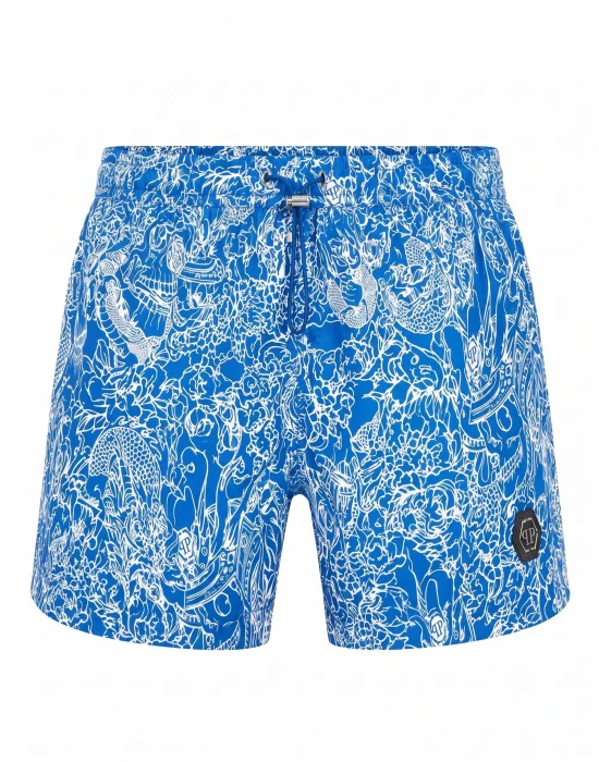 Swimming Shorts Skull All-Over