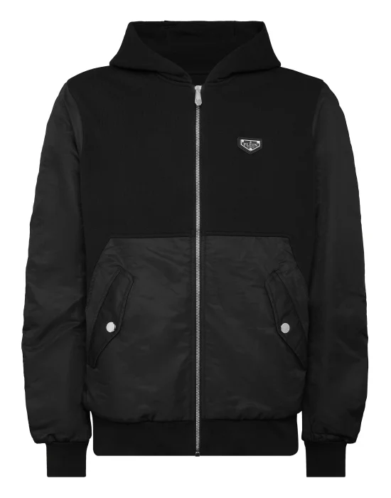Hoodie Sweatjacket LS Iconic Plein