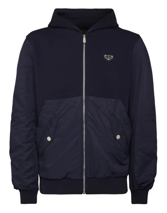 Hoodie Sweatjacket LS Iconic Plein