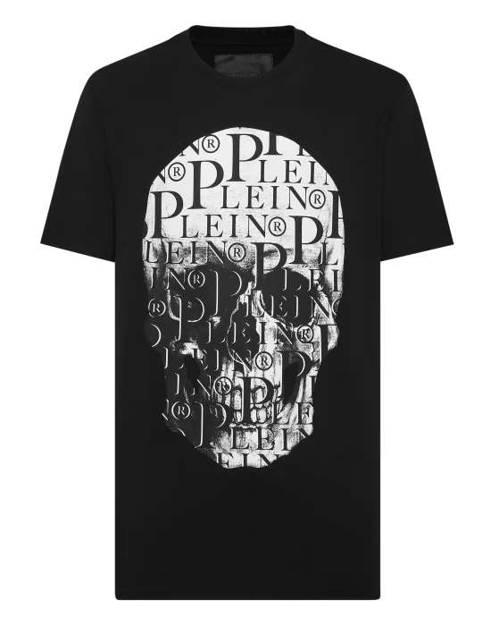 T-shirt Round Neck SS Print Skull
