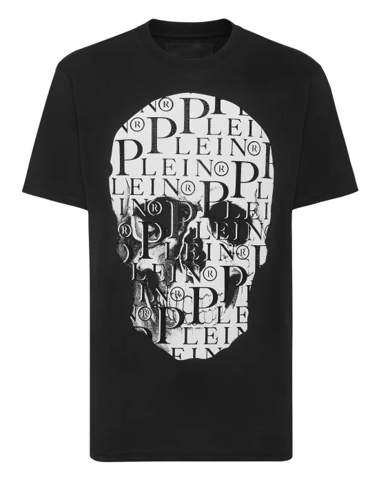 T-shirt Round Neck SS Stones Skull