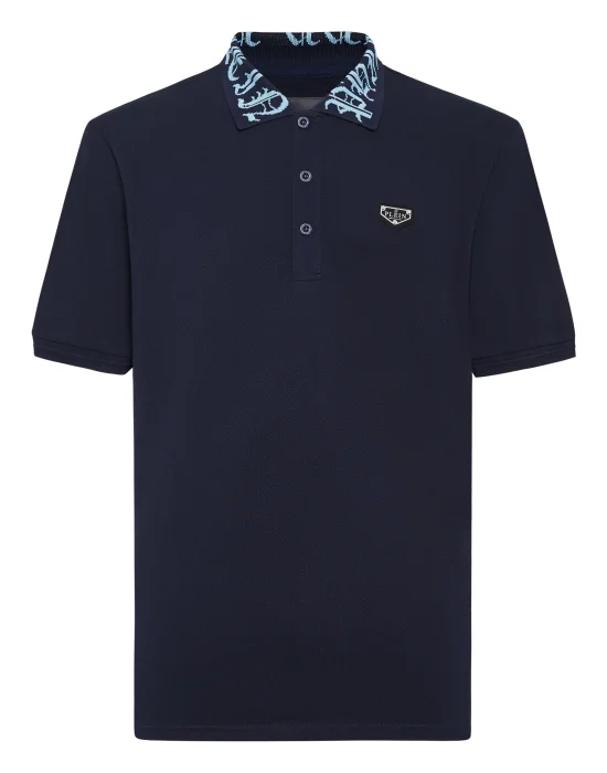 Pique Polo Shirt SS Gothic Plein