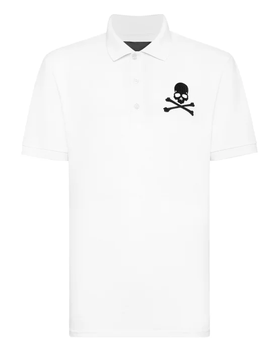 Pique Polo Shirt SS Skull&Bones
