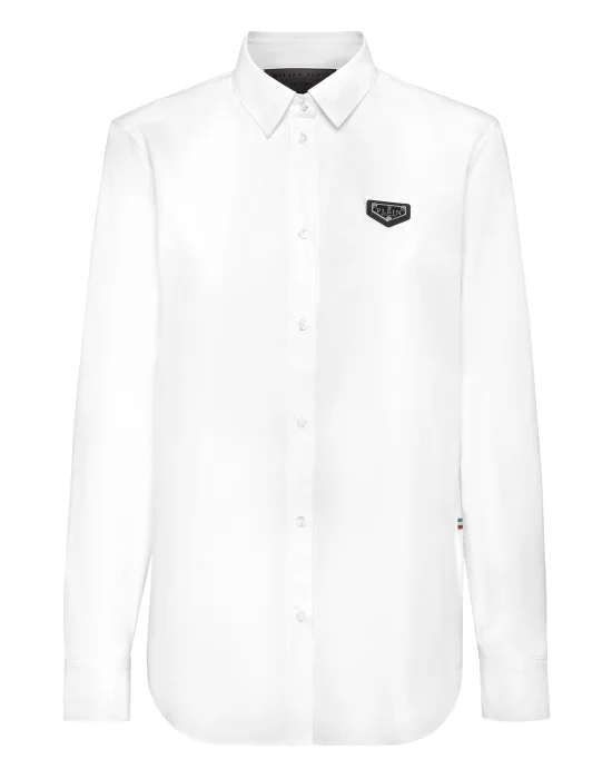 Poplin Shirt LS Iconic Plein