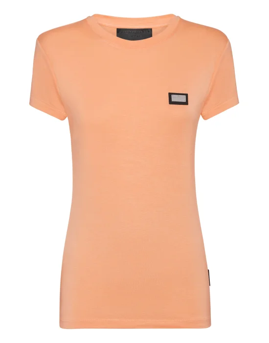 Modal T-Shirt Sexy Pure Round Neck SS