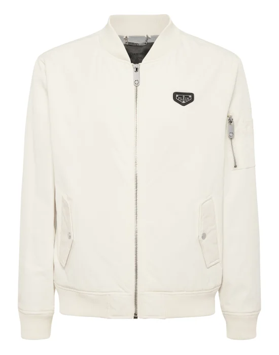 Nylon Bomber Jacket