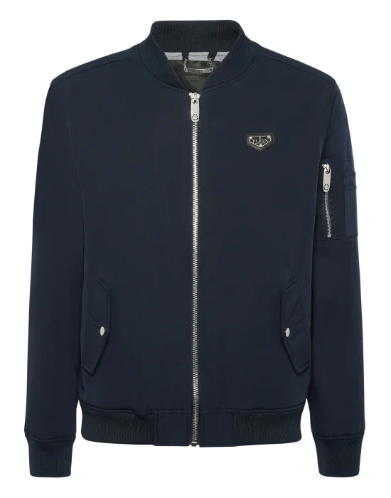 Nylon Bomber Jacket