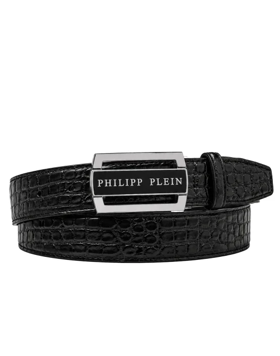Leather Belt Philipp Plein Cocco