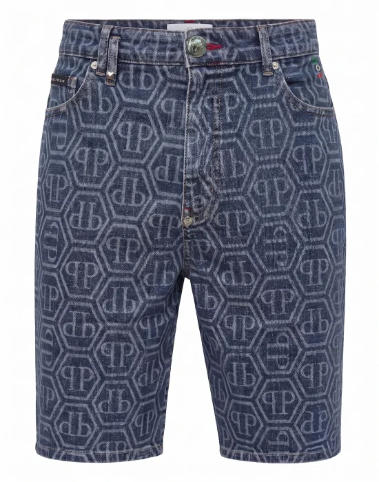 Denim Formentera Shorts Monogram Basic