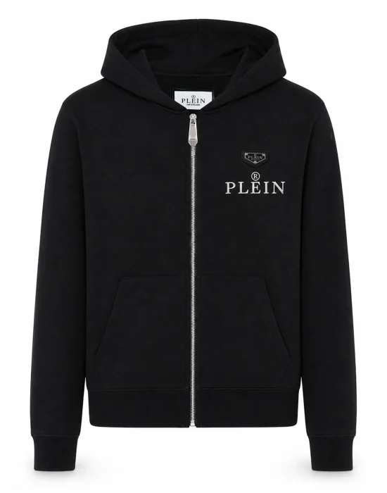 Hoodie Zip Plein R