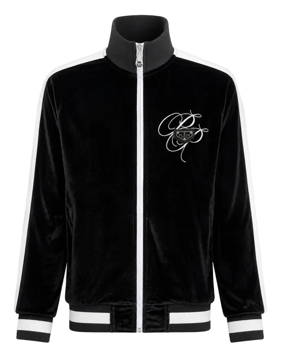 Velvet Jogging Jacket Plein Empire