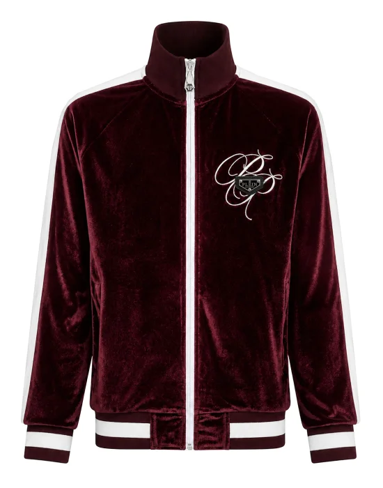 Velvet Jogging Jacket Plein Empire