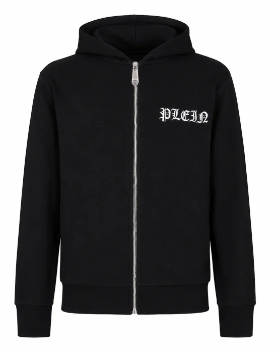 Hoodie Zip Skull Stones
