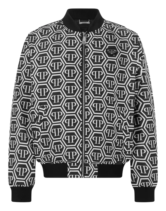 Nylon Bomber Monogram