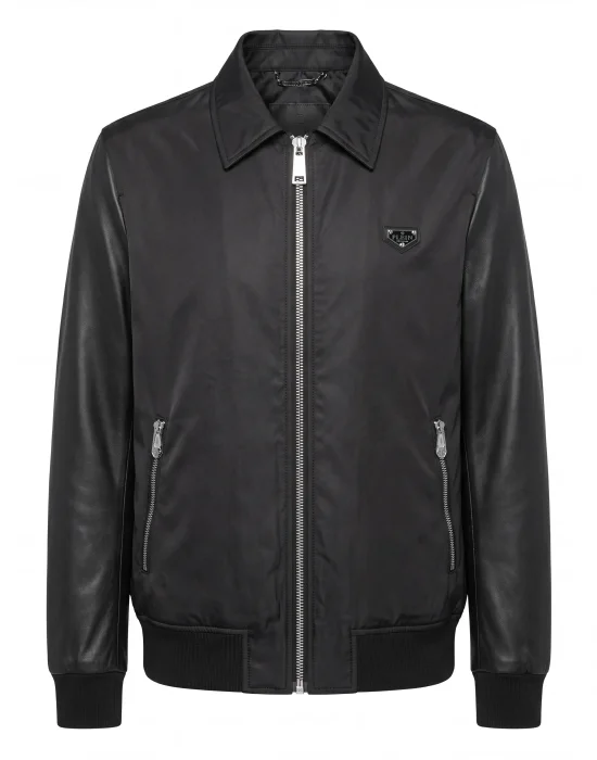 Nylon Coster Bomber Jacket