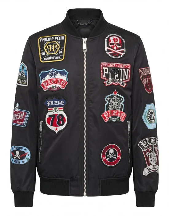 Nylon Bomber Patches