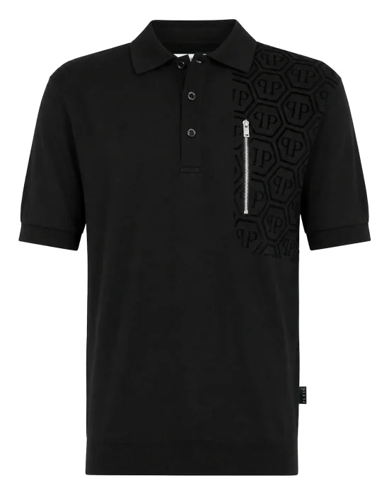 Polo T-Shirt Monogram Cut Cross