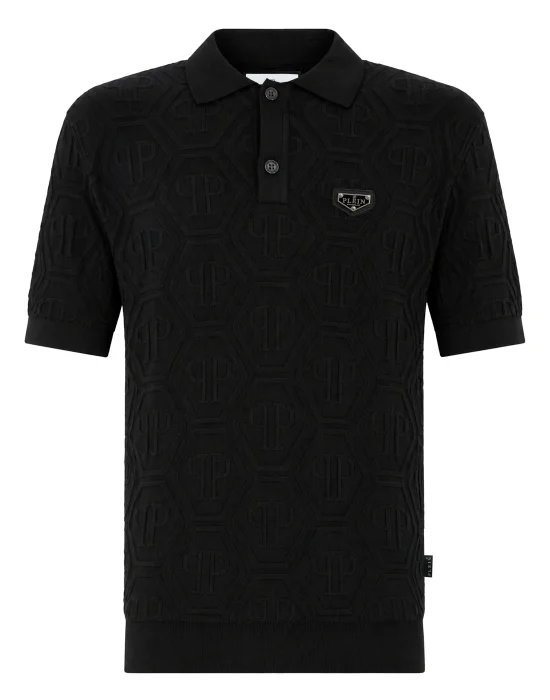 Jacquard Polo T-Shirt Monogram