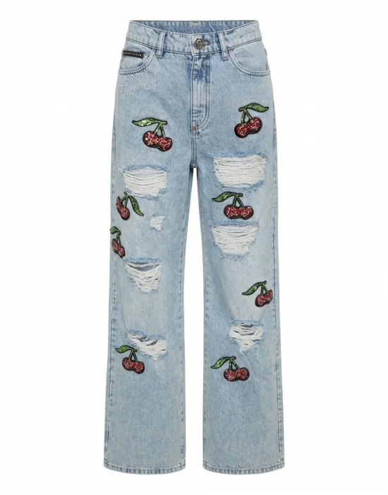 Skater Fit Jeans Cherrylicious
