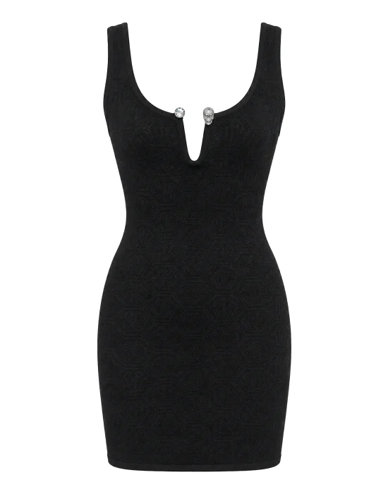 Monogram Tank Top Dress