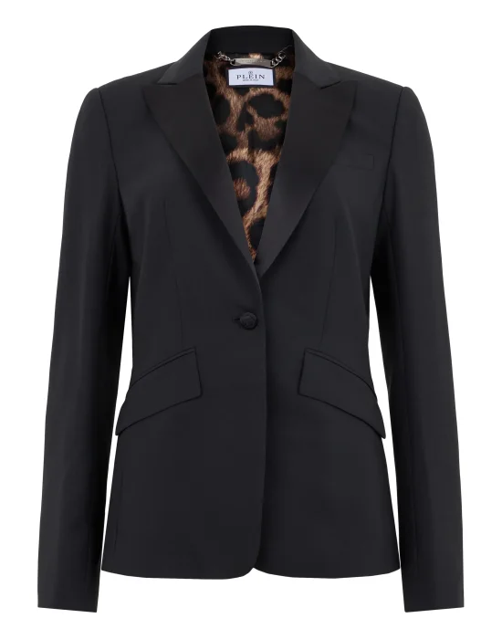 Single Breasted Fit Blazer Skull