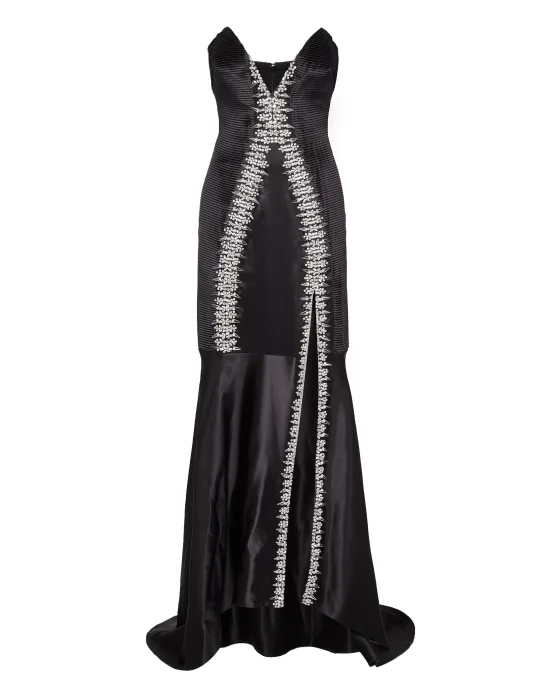 Evening Dress "Block Strass"