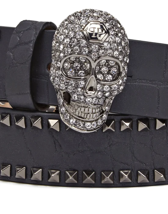 Leather Belts Skull