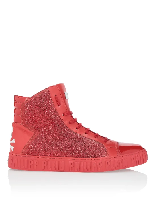 Hi-Top Sneakers Crystal