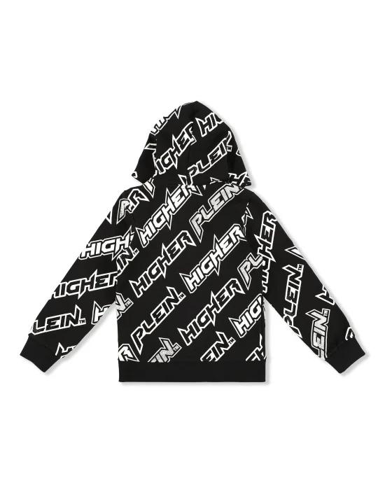 Hoodie Sweatjacket Space Plein