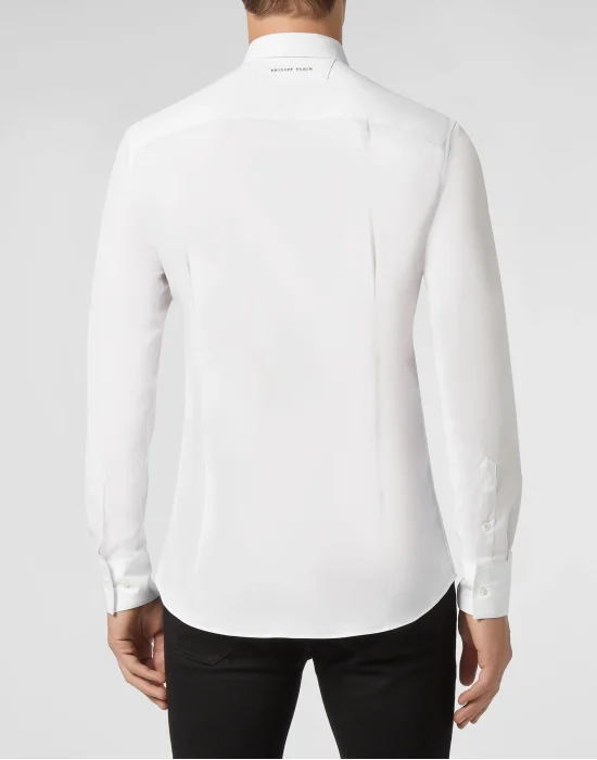 Shirt Platinum Cut LS Skull