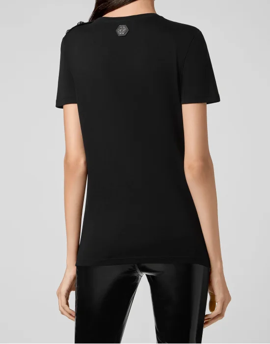 T-shirt Round Neck SS Crystal Plein