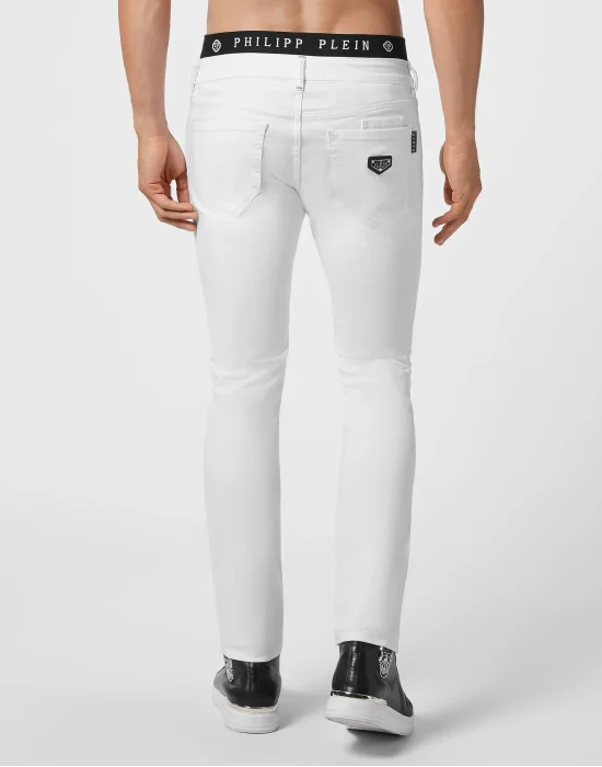 Denim Skinny Trousers fit Iconic Plein