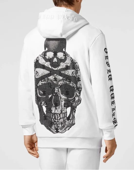Hoodie Sweatjacket stones Skull