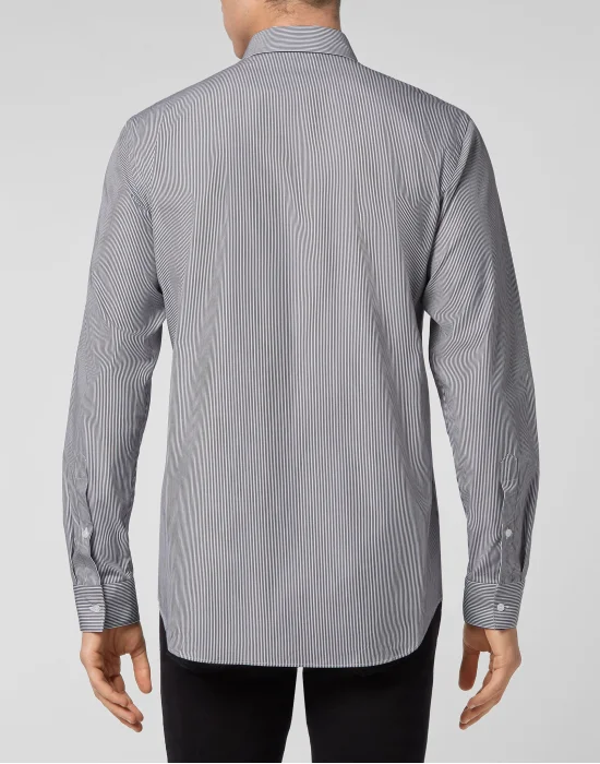 Shirt Playboy Fit Pinstripe Plein