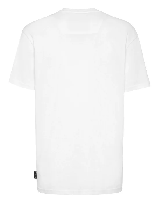 T-shirt Round Neck SS stones Skull