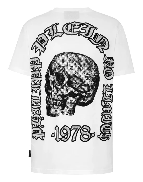 T-shirt V-Neck SS stones Philipp Plein No Limit$