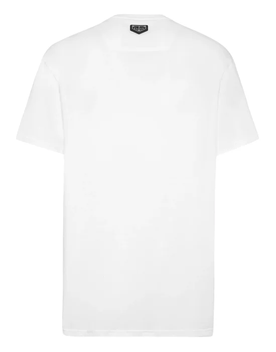 T-shirt Round Neck SS stones Skull