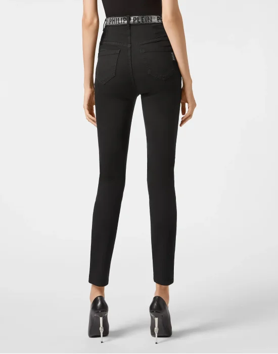 Denim Super High Waist Jegging Philipp Plein TM